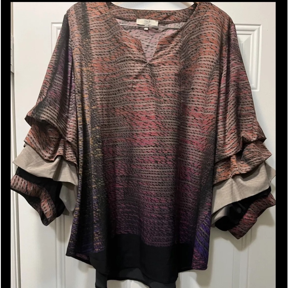 JEAN MARC PHILLIPE Art To Wear Tunic Plus Size B52